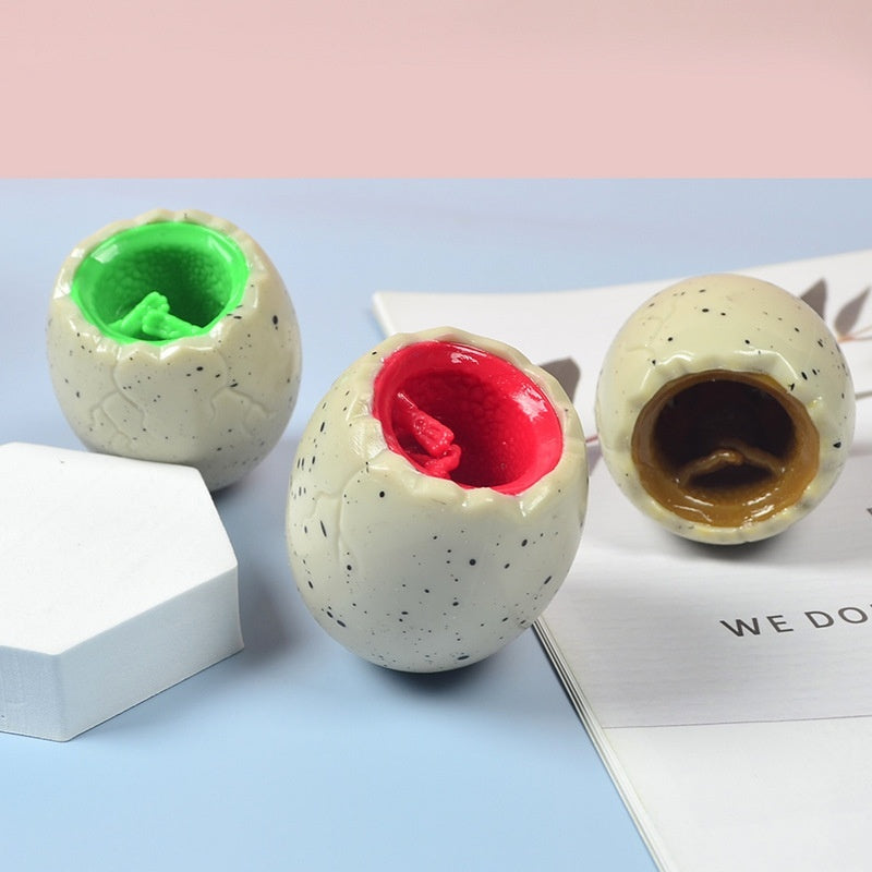 Novelty Vent Dinosaur Egg Squeeze Toys