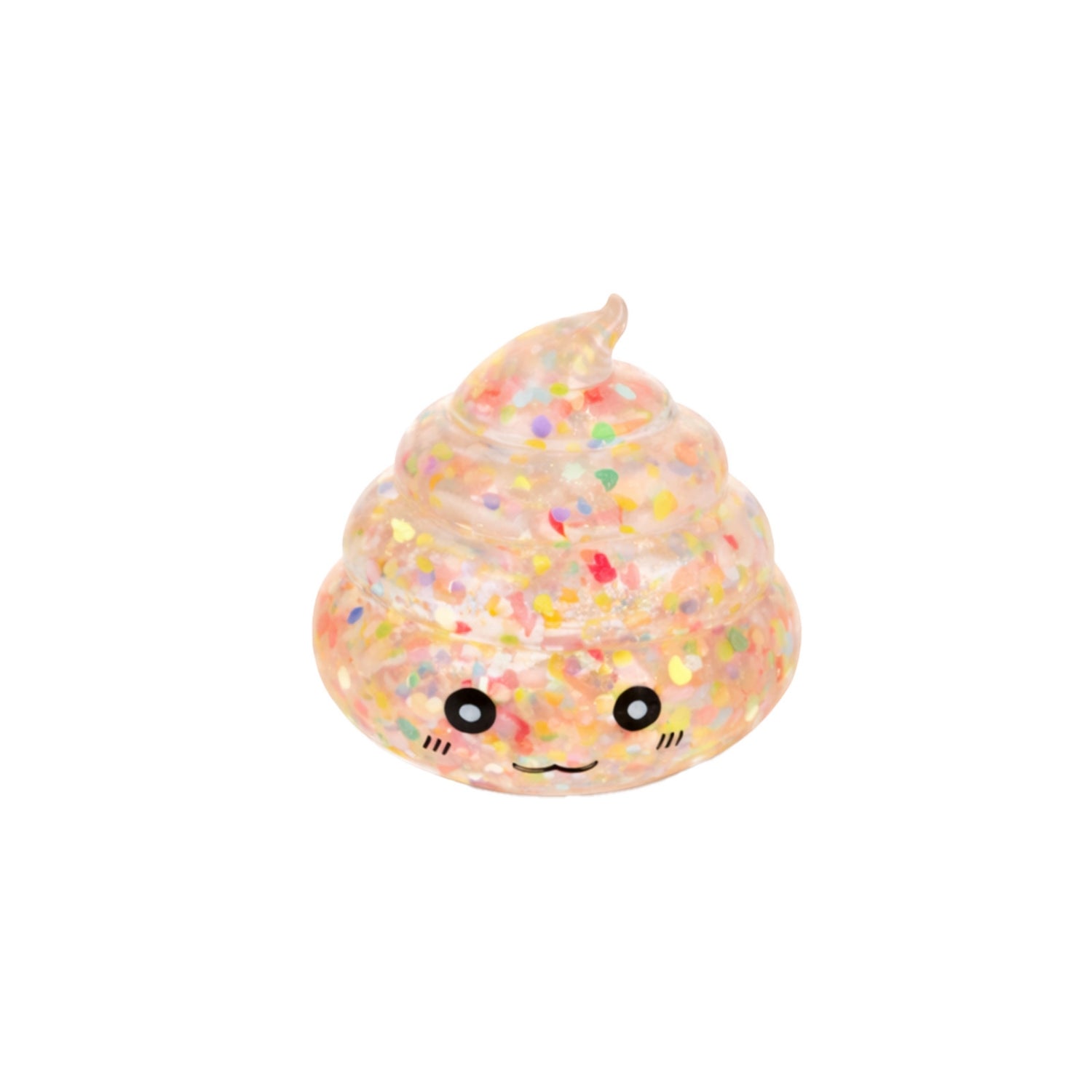 Glitter Poop Squishy Toy Fidget